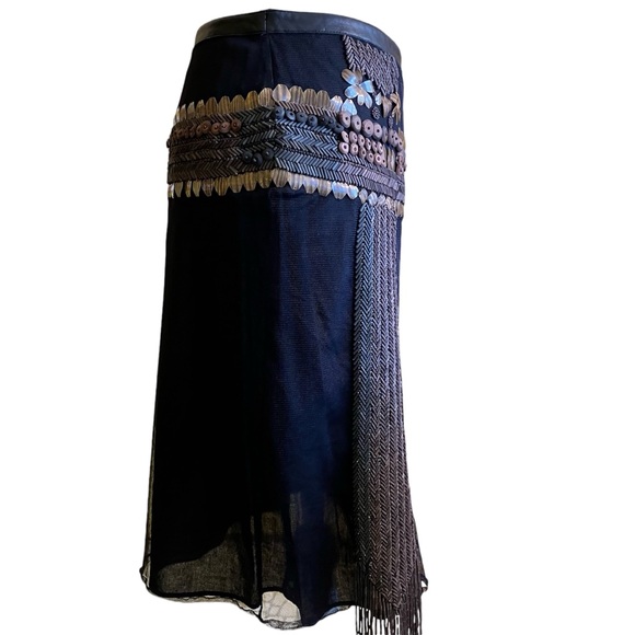 Vintage Fendi Beaded Skirt. European Size 40 - American 4. See measurements. - Picture 8 of 15